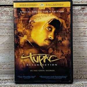 Tupac:‎ Resurrection [2003 DVD] Special Collector's Edition Widescreen Movie